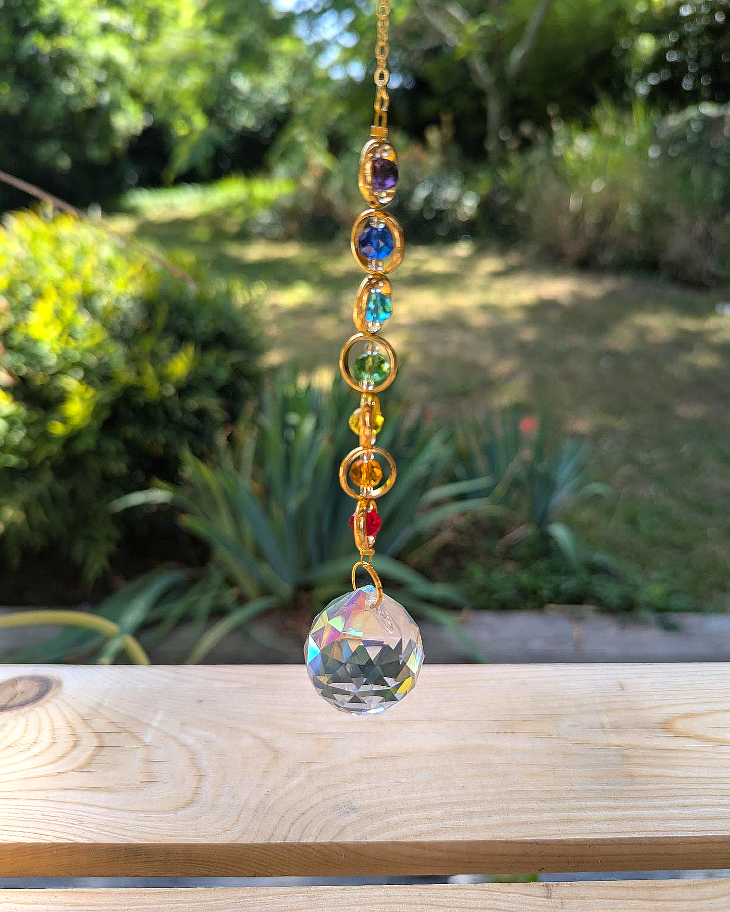 Rainbow Circle Crystal Light Catcher