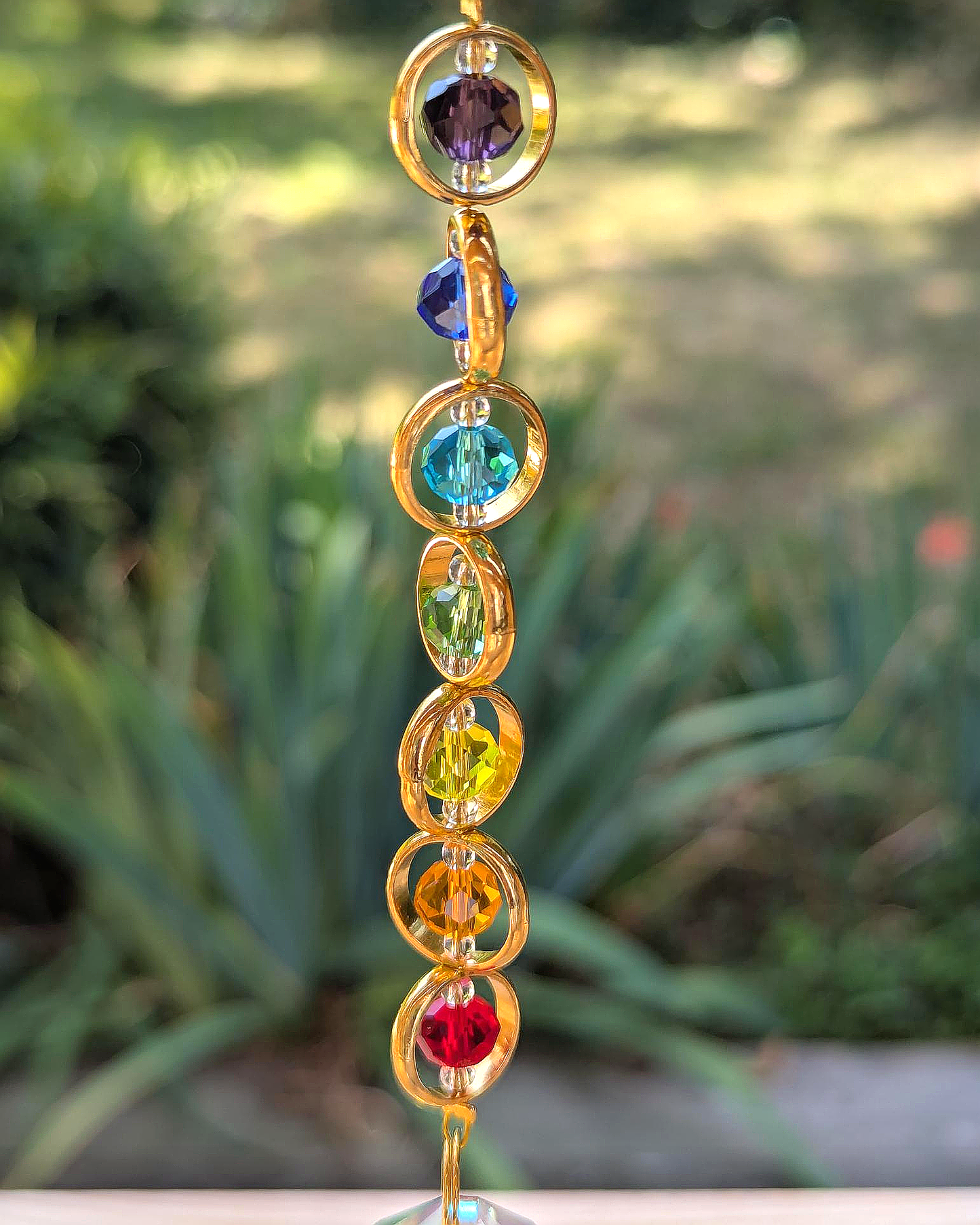 Rainbow Circle Crystal Light Catcher