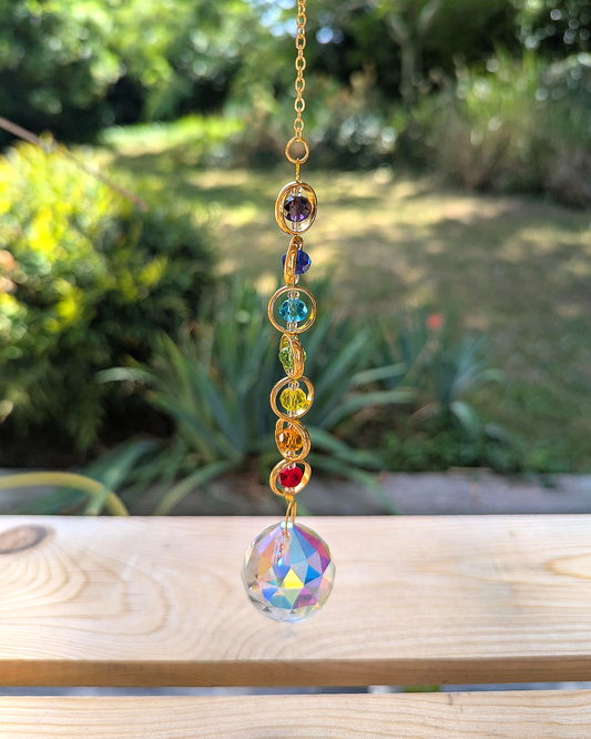 Rainbow Circle Crystal Light Catcher